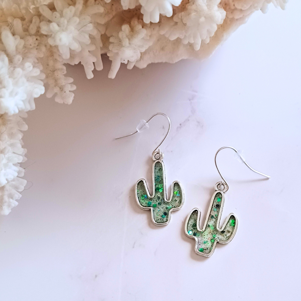 Saguaro Cactus Earrings