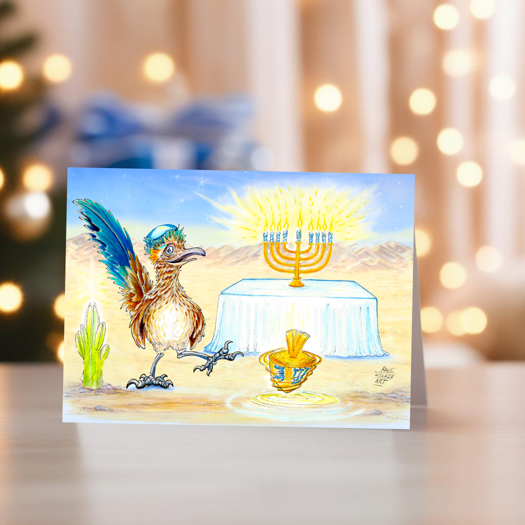 Happy Hanukkah Greeting Card