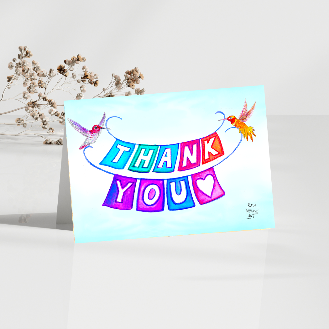 Thank You Greeting Card