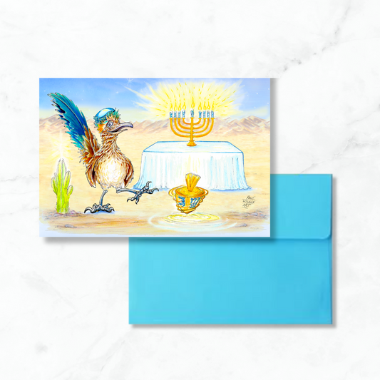 Happy Hanukkah Greeting Card